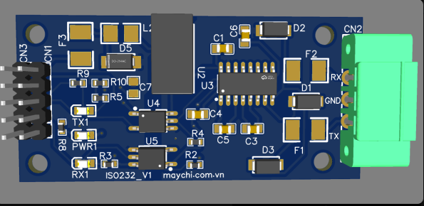 Mô đun RS232 cách ly ISO232